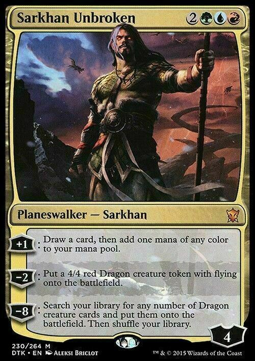 Sarkhan Unbroken ~ Dragons of Tarkir [ NearMint ] [ Magic MTG ] - London Magic Traders Limited