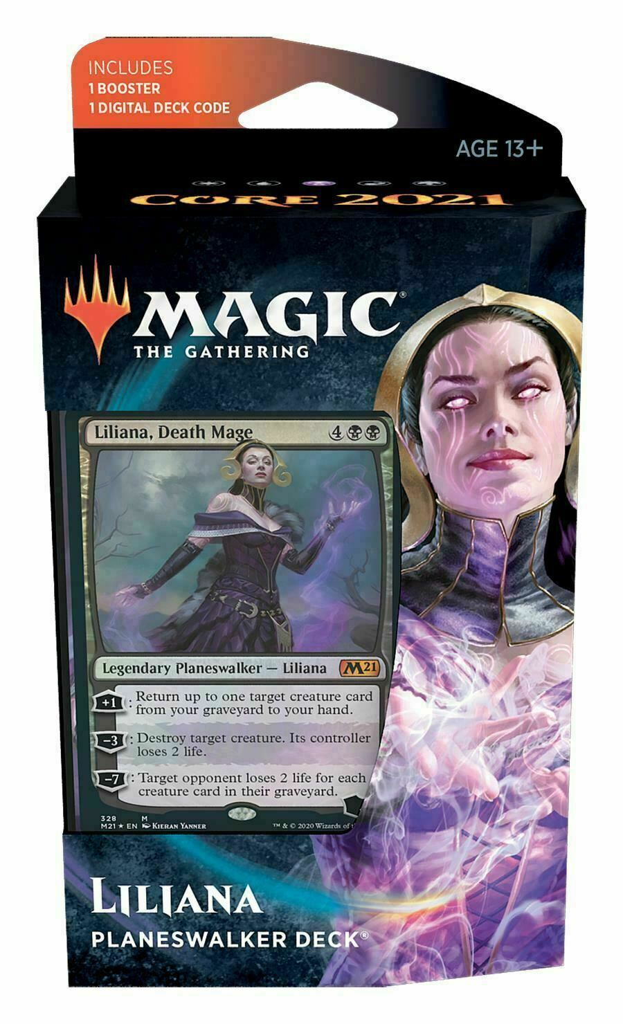 Planeswalker Deck - LILIANA ~ Core 2021 ~ Magic the Gathering MTG SEALED - London Magic Traders Ltd