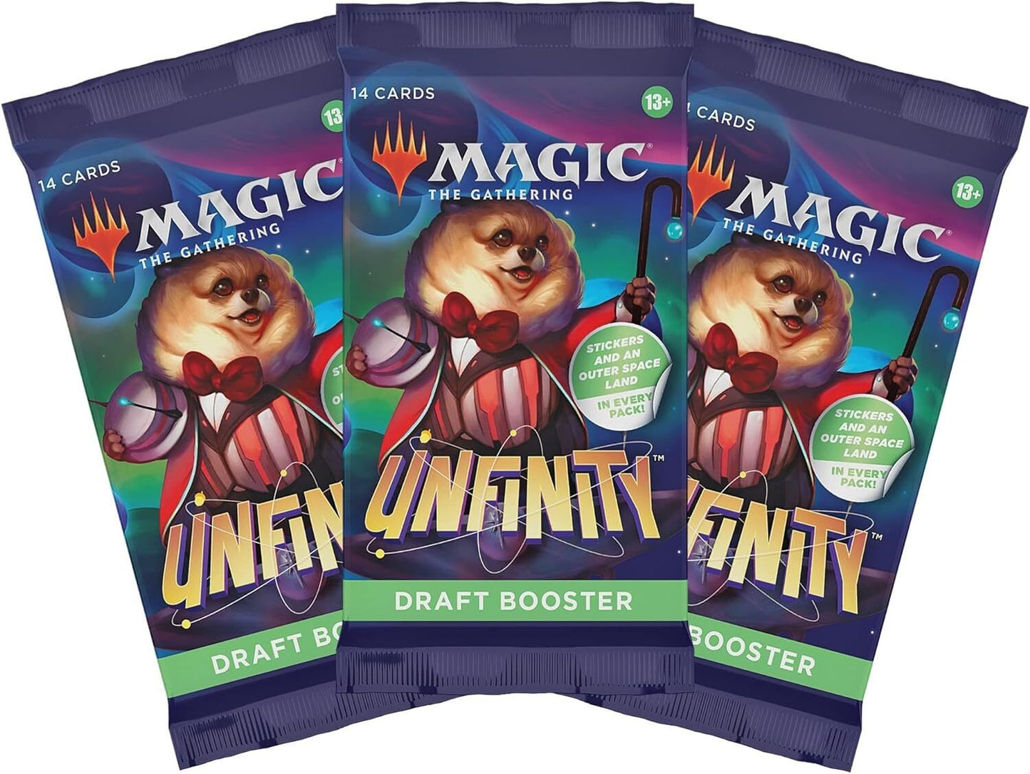 3 x Draft Booster Pack ~ Unfinity ~ Magic the Gathering MTG Sealed