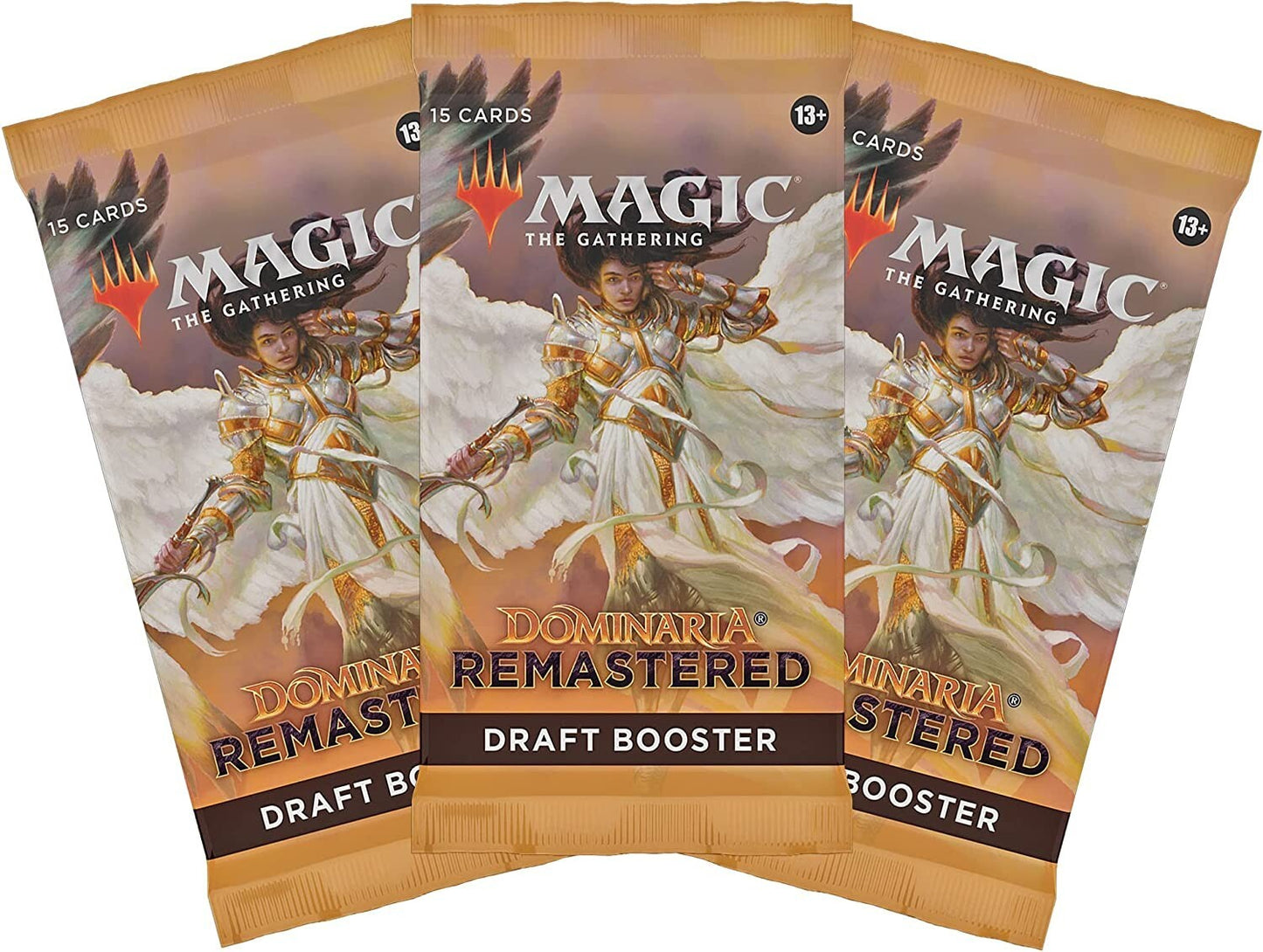 3 x DRAFT Booster Pack ~ Dominaria Remastered ~ Magic MTG SEALED