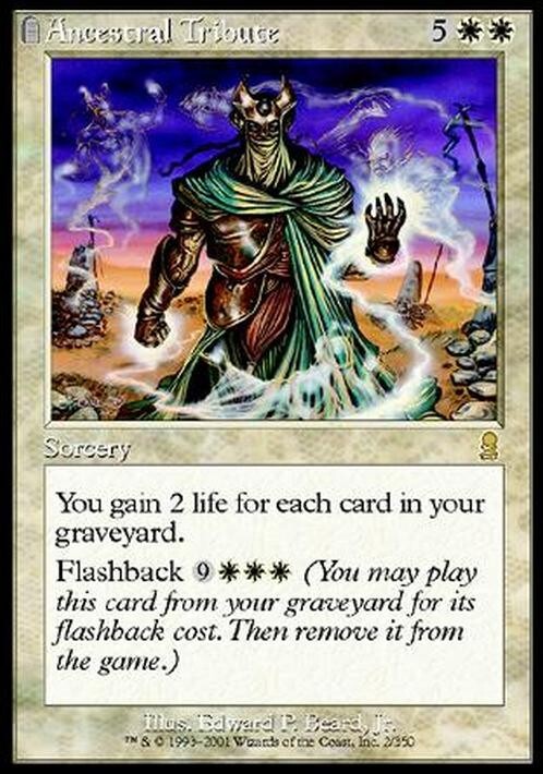 mtg tribute cards Ancestral Tribute ~ Odyssey [ Excellent ] [ Magic MTG ]