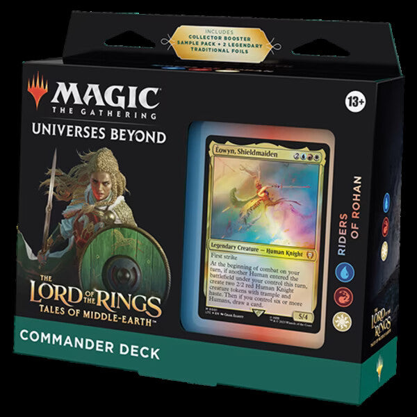 Riders of Rohan Deck ~ Commander: The Lord of the Rings ~ Magic MTG Sealed