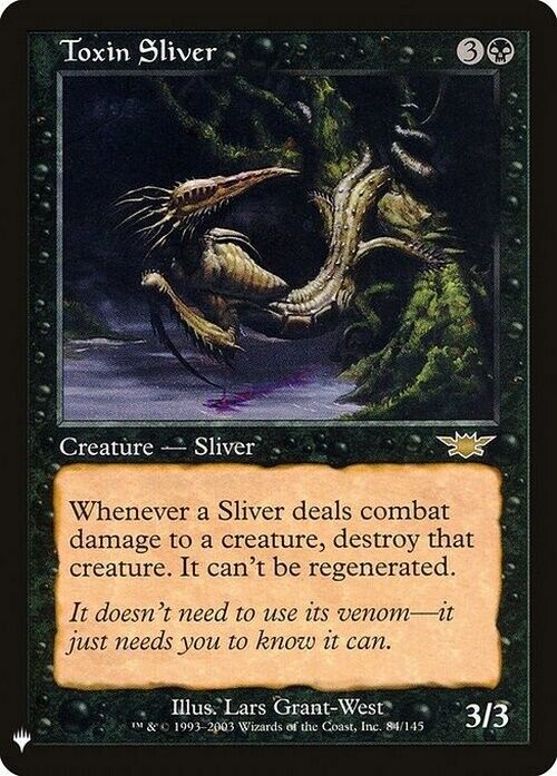 Toxin Sliver ~ Mystery Booster [ NearMint ] [ Magic MTG ] - London Magic Traders Limited