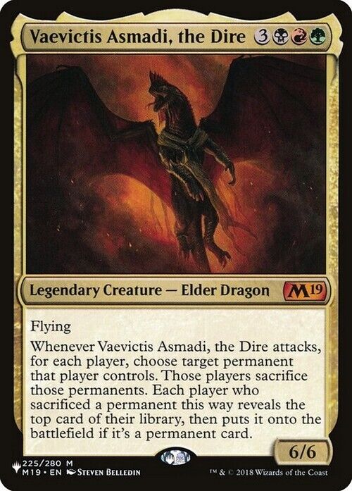 Vaevictis Asmadi, the Dire ~ The List [ NearMint ] [ Magic MTG ] - London Magic Traders Limited