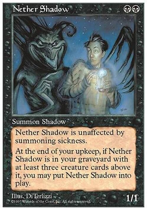 Nether Shadow ~ Fifth Edition [ Excellent ] [ Magic MTG ] - London Magic Traders Limited