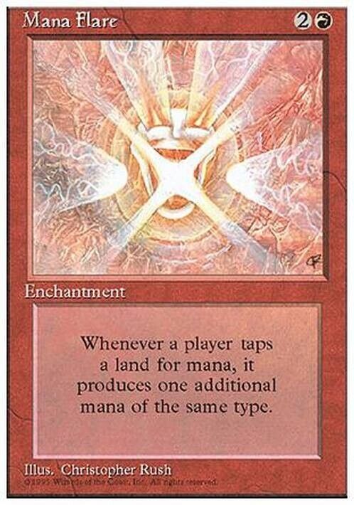 Mana Flare ~ Fourth Edition [ Excellent ] [ Magic MTG ] - London Magic Traders Limited