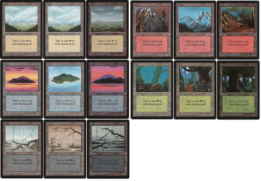 Choose your LAND ~ Limited Edition BETA [ MODERATELY PLAYED ] [ Magic MTG ] - London Magic Traders Limited