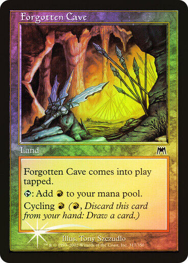 FOIL Forgotten Cave ~ Onslaught [ Excellent ] [ Magic MTG ] - London Magic Traders Limited