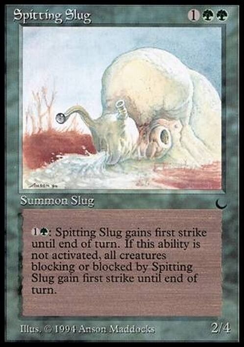 Spitting Slug ~ The Dark [ Excellent ] [ Magic MTG ] - London Magic Traders Limited