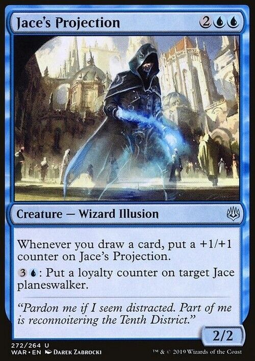 Jace's Projection ~ War of the Spark [ Excellent ] [ Magic MTG ] - London Magic Traders Limited