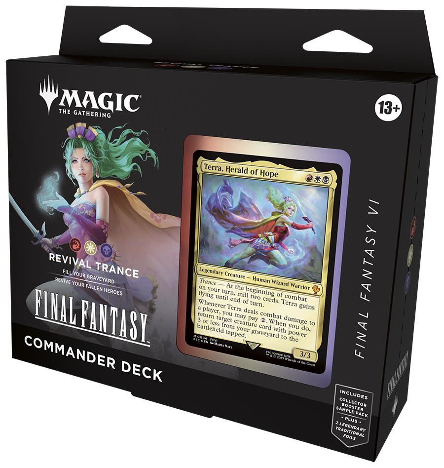 Revival Trance Commander Deck ~ Final Fantasy ~ Magic MTG Sealed