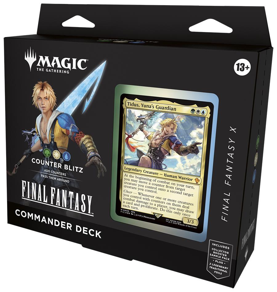 Counter Blitz Commander Deck ~ Final Fantasy ~ Magic MTG Sealed