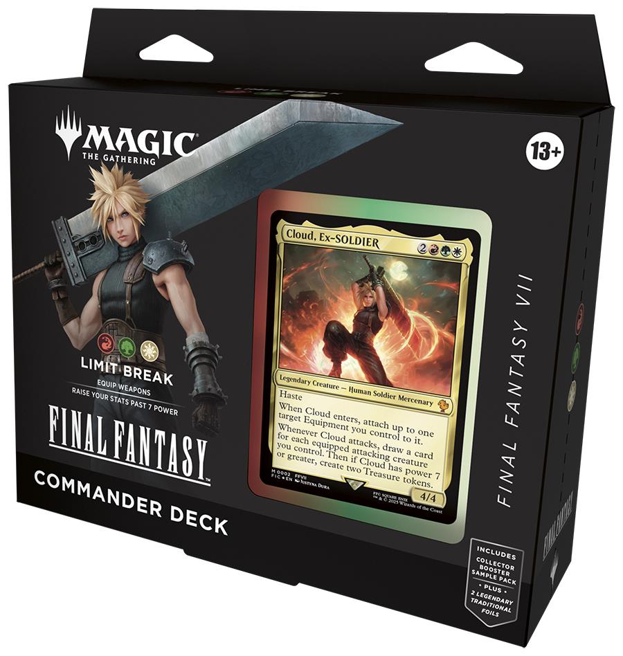 Limit Break Commander Deck ~ Final Fantasy ~ Magic MTG Sealed