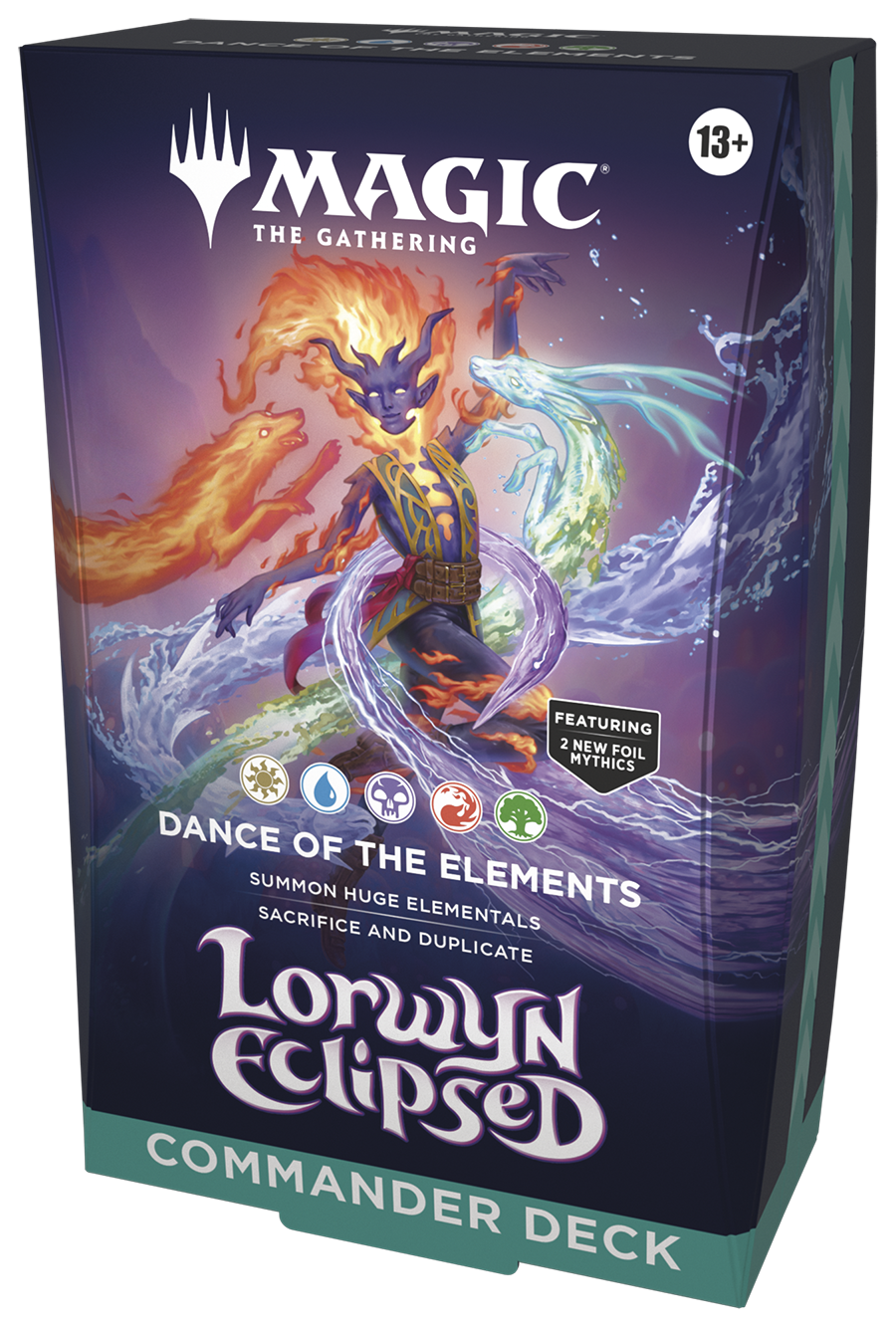 Dance of the Elements Commander Deck ~ Lorwyn Eclipsed ~ Magic MTG Sealed