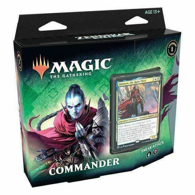 Sneak Attack Deck ~ Commander: Zendikar Rising ~ Magic the Gathering MTG SEALED - London Magic Traders Ltd