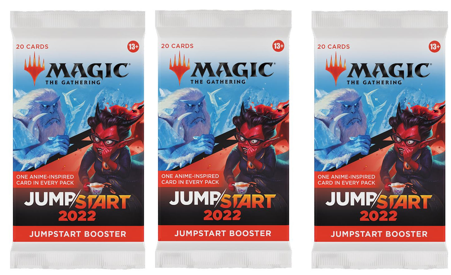 3 x Booster Pack ~ Jumpstart 2022 ~ Magic the Gathering MTG SEALED