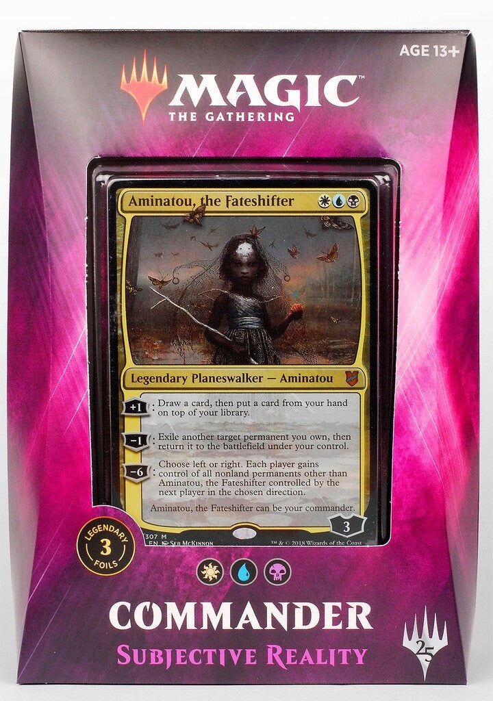 Subjective Reality Deck ~ Commander 2018 ~ MTG Sealed
