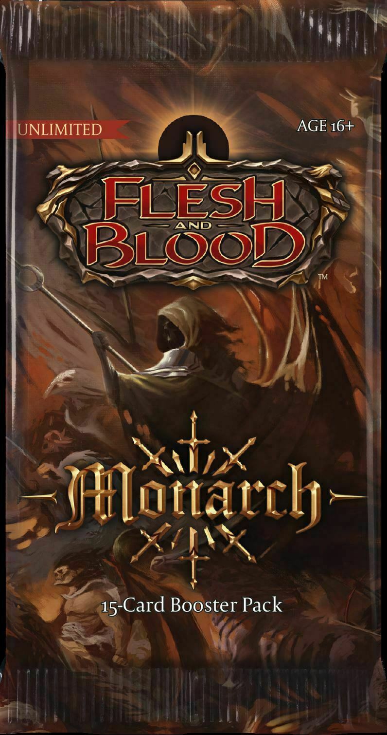 Booster Pack ~ Monarch Unlimited ~ Flesh and Blood SEALED