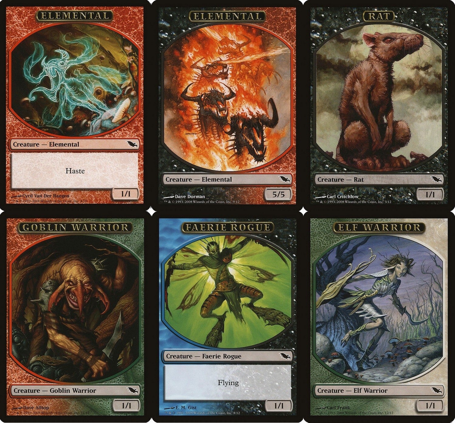 Choose your TOKEN ~ Shadowmoor [ Excellent ] [ Magic MTG ]