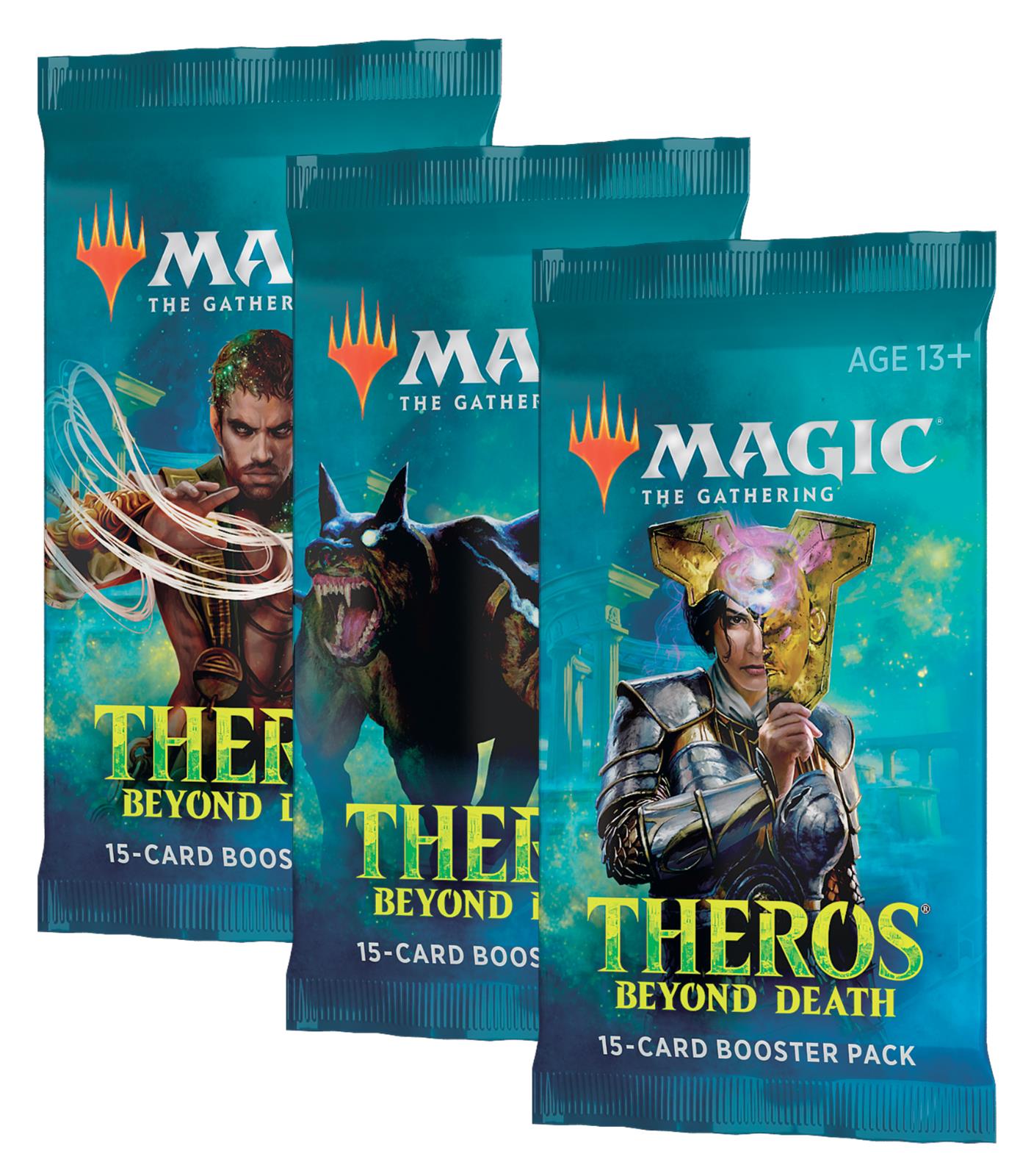 3 x Booster Pack ~ Theros Beyond Death ~ Magic the Gathering MTG SEALED