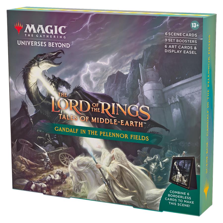 Gandalf in Pelennor Fields HOLIDAY SCENE BOX ~ The Lord of the Rings MTG Sealed