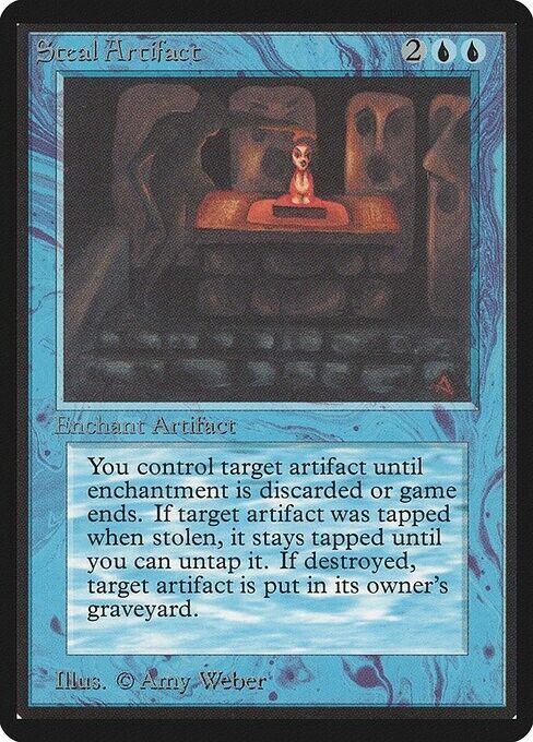 Steal Artifact ~ Limited Edition BETA [ MODERATELY PLAYED ] [ Magic MTG ] - London Magic Traders Limited