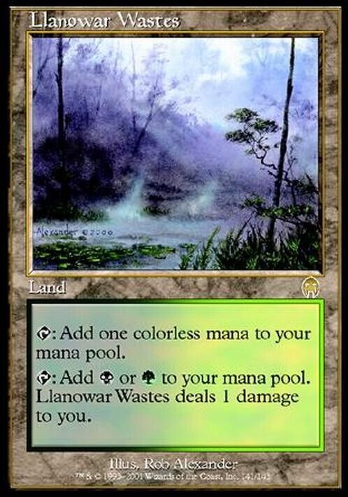 Llanowar Wastes ~ Apocalypse [ NearMint ] [ Magic MTG ] - London Magic Traders Limited