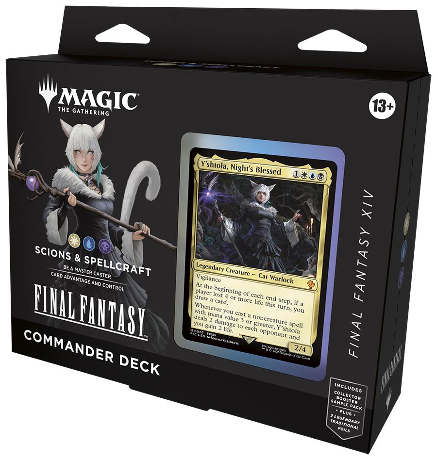 Scions & Spellcraft Commander Deck ~ Final Fantasy ~ Magic MTG Sealed