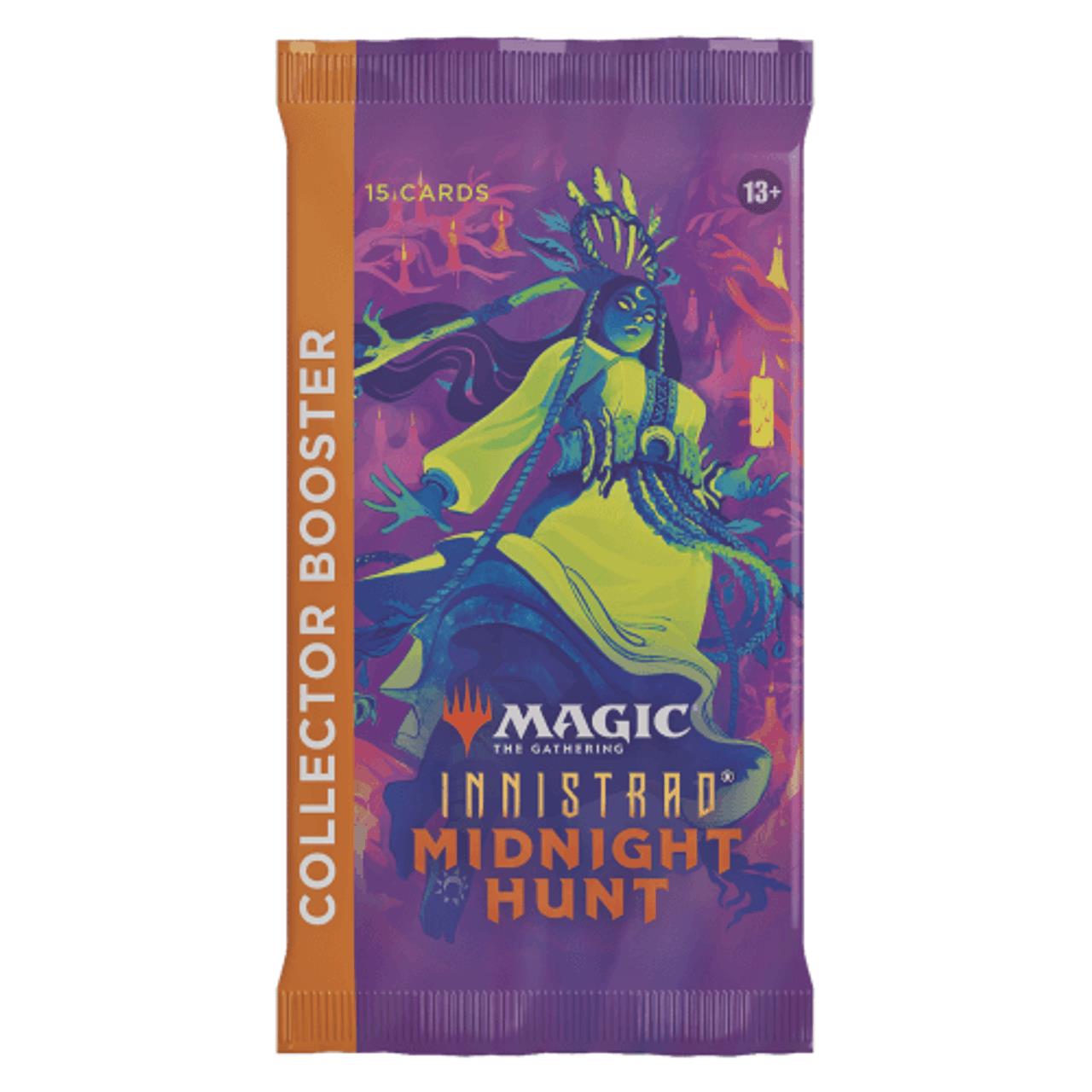 COLLECTOR Booster Pack ~ Midnight Hunt ~ Magic the Gathering MTG SEALED