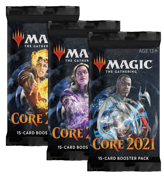 3 x Booster Pack ~ Core 2021 ~ Magic the Gathering MTG SEALED - London Magic Traders Limited