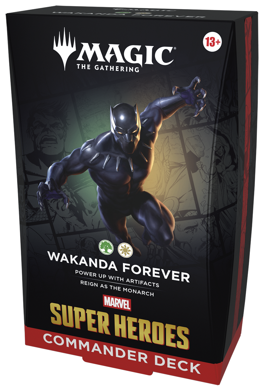 Wakanda Forever Commander Deck ~ Marvel Super Heroes ~ MTG Sealed