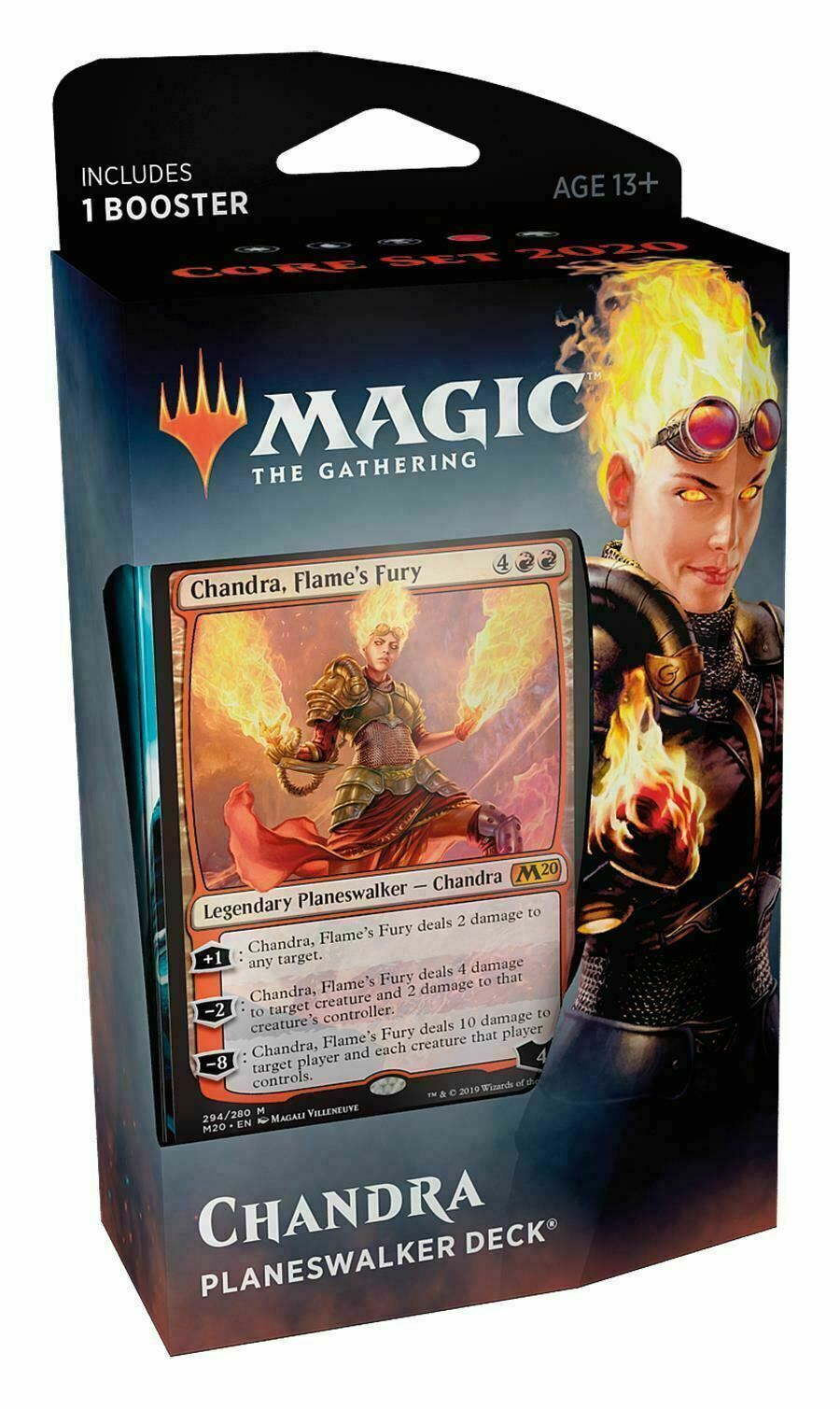 Planeswalker Deck - CHANDRA ~ Core 2020 ~ Magic the Gathering MTG SEALED