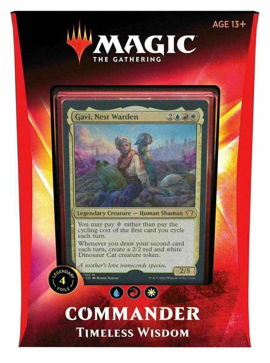 Timeless Wisdom Deck ~ Commander: Ikoria ~ Magic the Gathering MTG SEALED