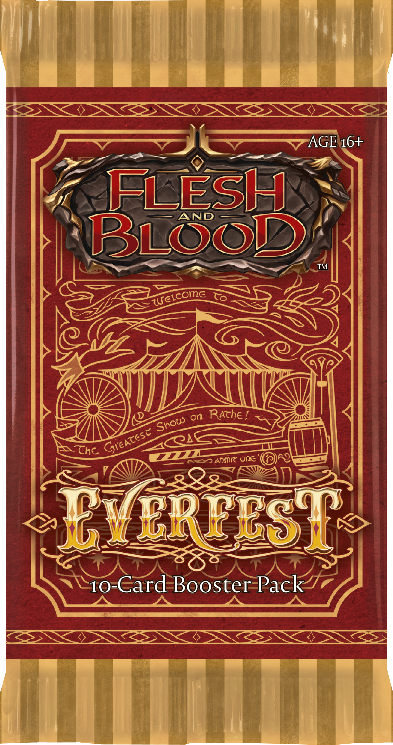 FIRST EDITION Booster Pack ~ Everfest ~ Flesh and Blood SEALED