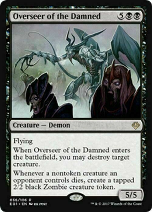 Overseer of the Damned ~ Archenemy: Nicol Bolas [ NearMint ] [ Magic MTG ] - London Magic Traders Limited