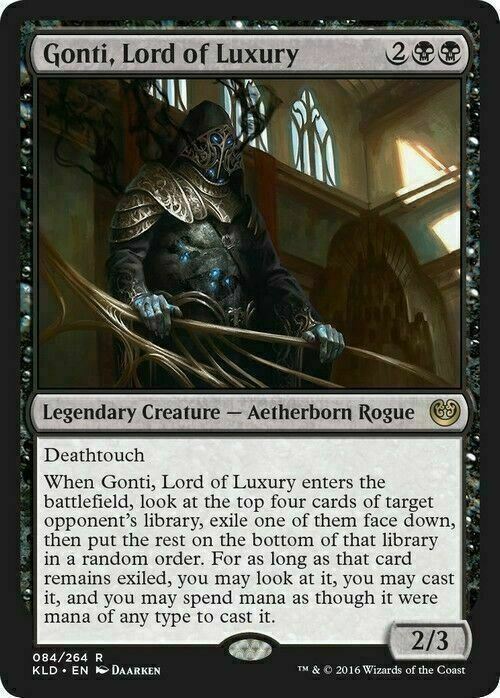Gonti, Lord of Luxury ~ Kaladesh [ Excellent+ ] [ Magic MTG ] - London Magic Traders Limited