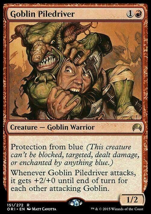 Goblin Piledriver ~ Magic Origins [ Excellent ] [ Magic MTG ] - London Magic Traders Limited