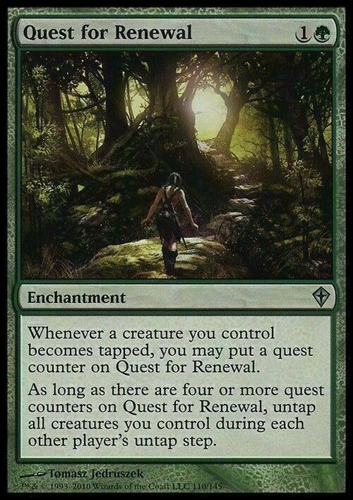 Quest for Renewal ~ Worldwake [ Excellent ] [ Magic MTG ] - London Magic Traders Limited
