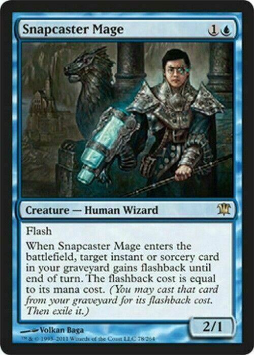 Snapcaster Mage ~ Innistrad [ MODERATELY PLAYED ] [ Magic MTG ] - London Magic Traders Limited