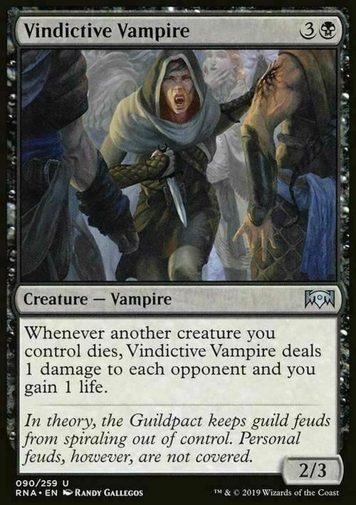 Vindictive Vampire ~ Ravnica Allegiance [ Excellent ] [ Magic MTG ] - London Magic Traders Limited