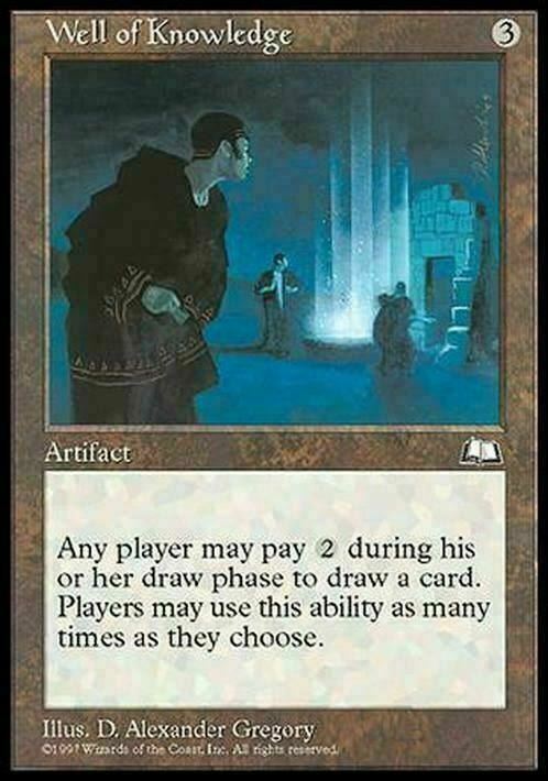 Well of Knowledge ~ Weatherlight [ Excellent+ ] [ Magic MTG ] - London Magic Traders Limited