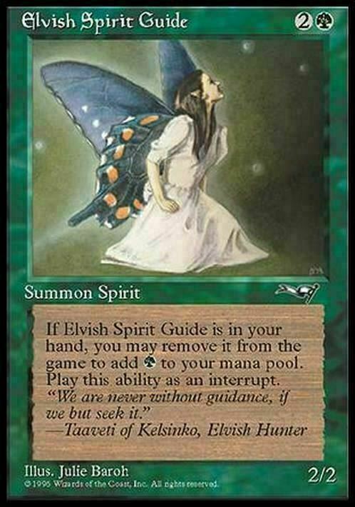 Elvish Spirit Guide ~ Alliances [ NearMint ] [ Magic MTG ] - London Magic Traders Limited