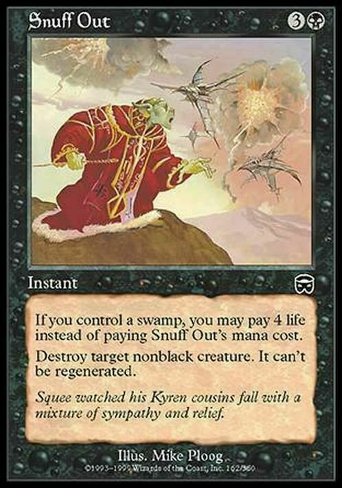 Snuff Out ~ Mercadian Masques [ Excellent ] [ Magic MTG ] - London Magic Traders Limited