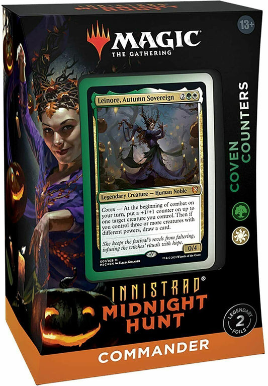 Coven Counters Deck ~ Commander: Midnight Hunt ~ Magic MTG SEALED - London Magic Traders Limited