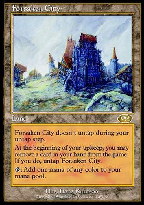 Forsaken City ~ Planeshift [ Excellent ] [ Magic MTG ] - London Magic Traders Limited