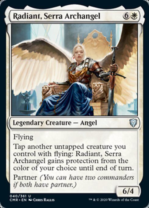 Radiant, Serra Archangel ~ Commander Legends [ NearMint ] [ Magic MTG ] - London Magic Traders Limited