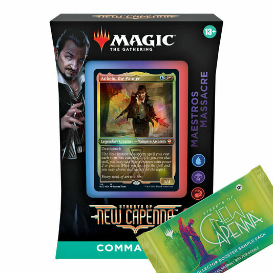 Maestros Massacre Deck ~ Commander: Streets Of New Capenna ~ MTG Sealed - London Magic Traders Limited