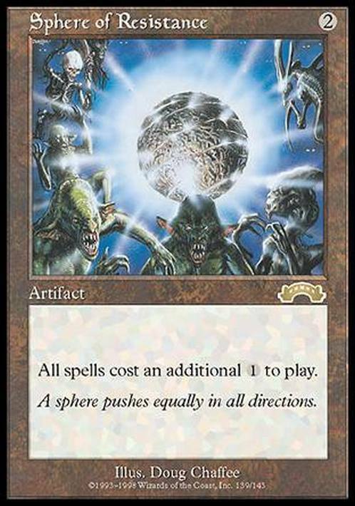 Sphere of Resistance ~ Exodus [ Excellent ] [ Magic MTG ] - London Magic Traders Limited