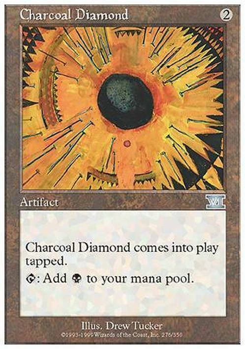 Charcoal Diamond ~ Sixth Edition [ Excellent ] [ Magic MTG ] - London Magic Traders Limited