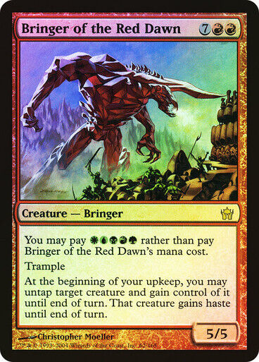 FOIL Bringer of the Red Dawn ~ Fifth Dawn [ NearMint ] [ Magic MTG ] - London Magic Traders Limited